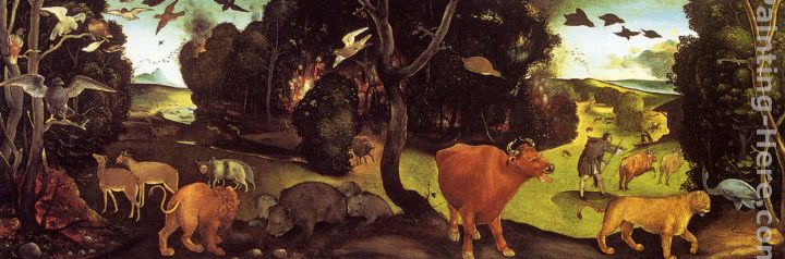 The Forest Fire painting - Piero di Cosimo The Forest Fire art painting